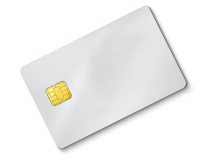 tarjeta sin contacto plástica de la CPU del PVC de 13.56MHz RFID Smart