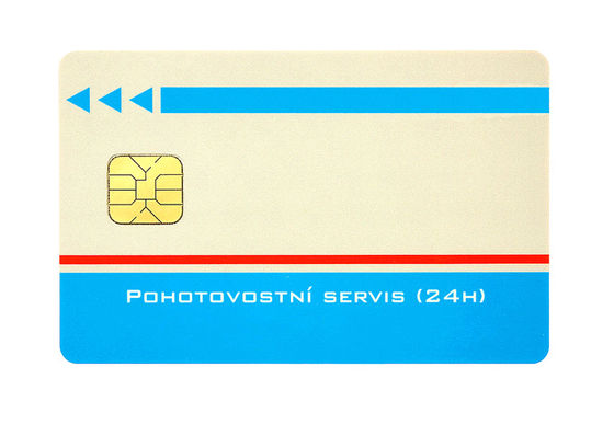 Contacto Smart SLE4428 IC Chip Card del PVC de 85.6*54 milímetro