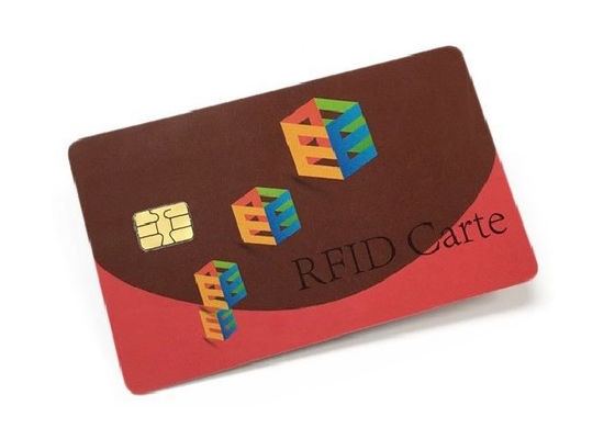 Contacto Smart Card del PVC SLE4442 SLE5542 del control de acceso
