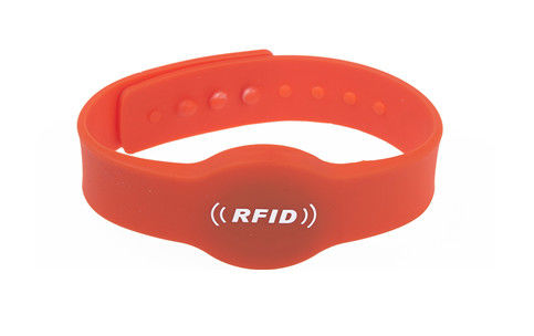 Silicón reutilizable RFID Chip Programmable Wristband