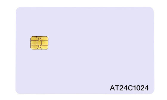 Contacto comercial industrial Smart Card del espacio en blanco AT24C1024